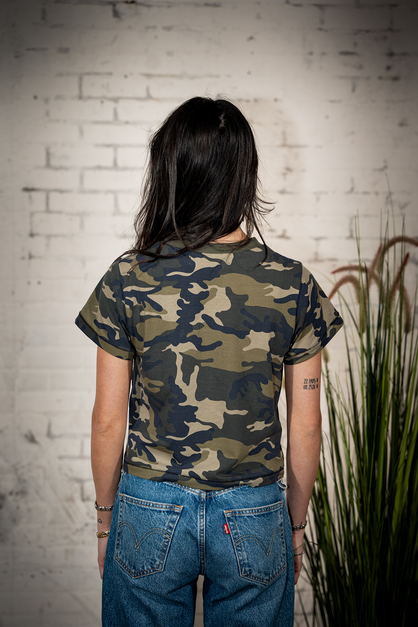 Camo "Baby Tee"